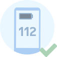 Prenez un téléphone portable avec suffisamment de batterie en cas d'urgence (112), mais n'oubliez pas qu'il n'y a pas toujours de couverture.